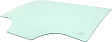 Rear, Passenger Side Door Glass, Green Tint, Without Clips, Replaces NAGS No. DD12194 GTNN