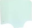 Rear, Passenger Side Door Glass, Green Tint, Without Clips, Replaces NAGS No. DD12194 GTNN