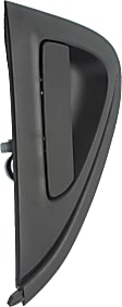 Rear, Driver Side Exterior Door Handle, Textured Black, Without Key Hole, Without Rod