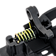 Front or Rear, Driver Side Door Handle Trim