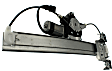 Rear, Driver Side Power Window Regulator, With Motor