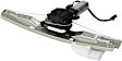 Rear, Passenger Side Power Window Regulator, With Motor