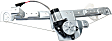 Rear, Passenger Side Power Window Regulator, With Motor