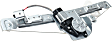 Rear, Passenger Side Power Window Regulator, With Motor