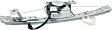 2004 Chrysler Pacifica Base - Rear, Driver Side Power Window Regulator, With Motor