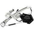 Rear, Passenger Side Window Regulator, Power, 4 Cyl., 2.4L Engine