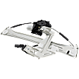 Rear, Passenger Side Window Regulator, Power, 4 Cyl., 2.4L Engine