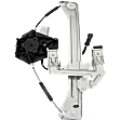 Rear, Driver Side Window Regulator, Power, 4 Cyl., 2.4L Engine