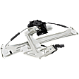 Rear, Driver Side Window Regulator, Power, 4 Cyl., 2.4L Engine