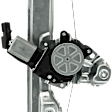Rear, Passenger Side Window Regulator, Power