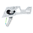 Rear, Passenger Side Window Regulator, Power