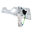 Rear, Passenger Side Window Regulator, Power