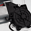 Rear, Passenger Side Window Regulator, Power