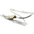 2016 Dodge Grand Caravan - Front, Passenger Side Power Window Regulator, With Motor, 6-Pin Plug