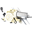 2016 Dodge Grand Caravan - Front, Passenger Side Power Window Regulator, With Motor, 6-Pin Plug
