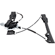 Front, Driver Side Window Regulator, Power