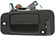 Rear, Driver Side Textured Black Interior Door Handle, Extended Cab Pickup