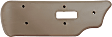 Front, Driver Side Seat Trim Cover, For Models with 6-way Power Seats (without Power Recliner)