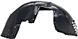 Rear, Passenger Side Fender Liner