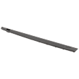 Textured Bed Rail Cap, Black, Plastic