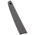 Textured Bed Rail Cap, Black, Plastic