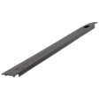 Textured Bed Rail Cap, Black, Plastic