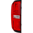 2015 Chevrolet Colorado - Driver Side Halogen Tail Light, With bulb(s), OE Replacement