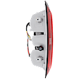 2015 Chevrolet Colorado - Driver Side Halogen Tail Light, With bulb(s), OE Replacement