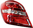 Driver Side Tail Light, with Bulb, LED, Red Lens