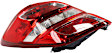 Driver Side Tail Light, with Bulb, LED, Red Lens