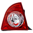 Driver Side, Outer Tail Light, with Bulb, Halogen, Mounts on Body, LTZ Model