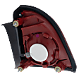 Driver Side, Outer Tail Light, with Bulb, Halogen, Mounts on Body, LTZ Model