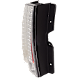 Driver and Passenger Side Tail Light, with Bulbs, Halogen/LED Combo, Clear Lens