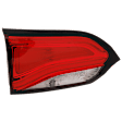 Driver Side, Inner Halogen Tail Light, With bulb(s), OE Replacement, CAPA Certified