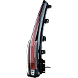 2015-2020 Cadillac Escalade ESV - Driver Side Tail Light, with Bulb, Halogen, Clear and Red Lens, 8 Cyl., 6.2L Engine