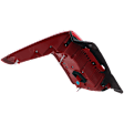 Passenger Side, Outer Tail Light, with Bulb, LED, Red Lens, Mounts On Body