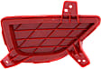Rear, Passenger Side Bumper Reflector