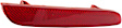 Rear, Passenger Side Bumper Reflector