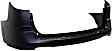 Rear, Upper Primed Bumper Cover, 6 Cyl., 3.6L Engine, Without Parking Aid Sensor Holes, CAPA Certified
