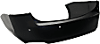 Rear Primed Bumper Cover, LTZ Model, With Parking Aid Sensor Holes, CAPA Certified