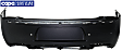 Rear Primed Bumper Cover, CAPA Certified