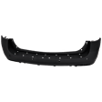 Rear, Upper Primed Bumper Cover CAPA Certified