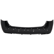 Rear, Upper Primed Bumper Cover CAPA Certified