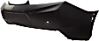 Rear Primed Bumper Cover CAPA Certified