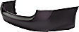Rear Primed Bumper Cover, Without Blind Spot Sensor Holes, CAPA Certified