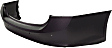 Rear Primed Bumper Cover, With Blind Spot Sensor Holes, CAPA CERTIFIED