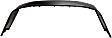 Rear Primed Bumper Cover, With Blind Spot Sensor Holes, CAPA CERTIFIED