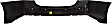 Rear Primed Bumper Cover, With Blind Spot Sensor Holes, CAPA CERTIFIED