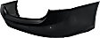 Rear Primed Bumper Cover, Premier Model, With Blind Spot Sensor Holes