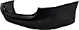 Rear Primed Bumper Cover, Premier Model, With Blind Spot Sensor Holes, CAPA Certified
